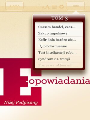 cover image of E-opowiadania [3]